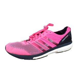 Adidas Adizero Boston Boost 5 Womens Running Shoes Size 10.5 Athletic Pink Black